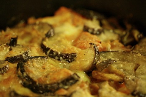 Melanzane alla parmigiana: una lasaña de berenjenas